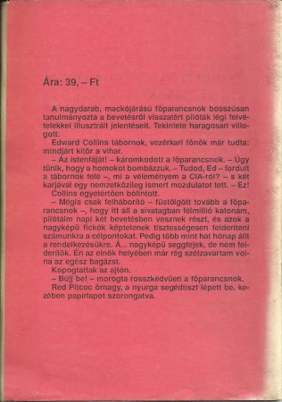 I. rész – borító / hátulja