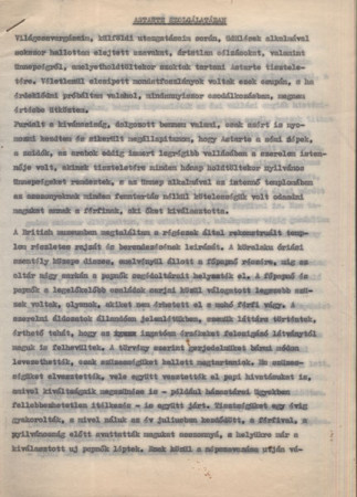 első oldal (aukciós példány)